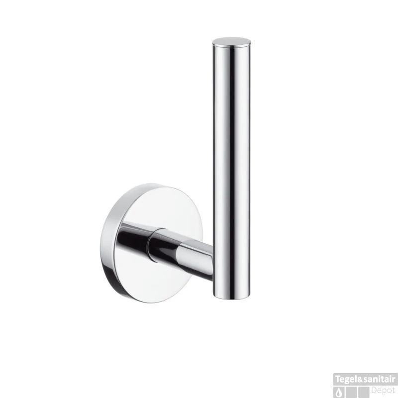 Hansgrohe E/s Reserverolhouder Brushed Nickel 3 Hansgrohe E/s Reserverolhouder Brushed Nickel