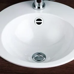 Alape Eb Serie Opbouw Wastafel 45 Cm. Rond Wit