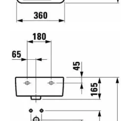 Laufen Pro A Fontein 36x25 Cm. Kraangat Rechts Wit 5 Laufen Pro A Fontein 36x25 Cm. Kraangat Rechts Wit -Goedkope Stijl Baden Winkel 78750
