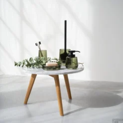 Zeepdispenser Vrijstaand Sealskin Mood 380 Ml Groen -Goedkope Stijl Baden Winkel 800044 sfeer 6