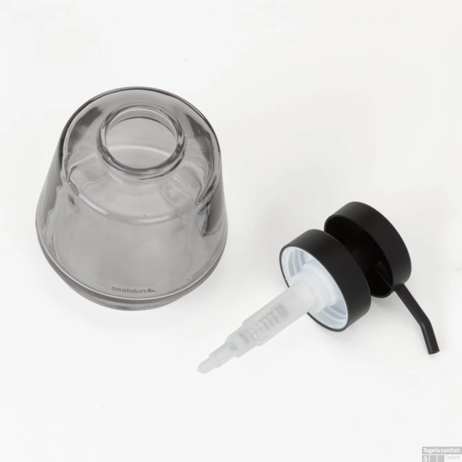 Zeepdispenser Vrijstaand Sealskin Mood 380 Ml Grijs 6 Zeepdispenser Vrijstaand Sealskin Mood 380 Ml Grijs - Afbeelding 4