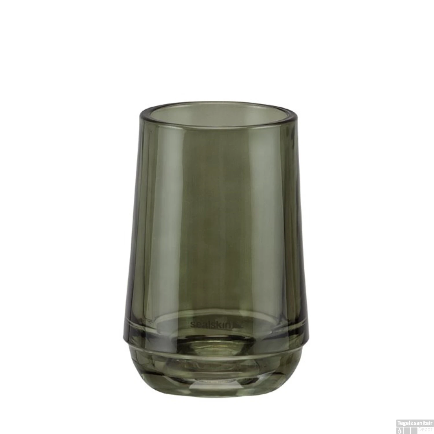 Tandenborstelbeker Vrijstaand Sealskin Mood Groen 4 Tandenborstelbeker Vrijstaand Sealskin Mood Groen - Afbeelding 2