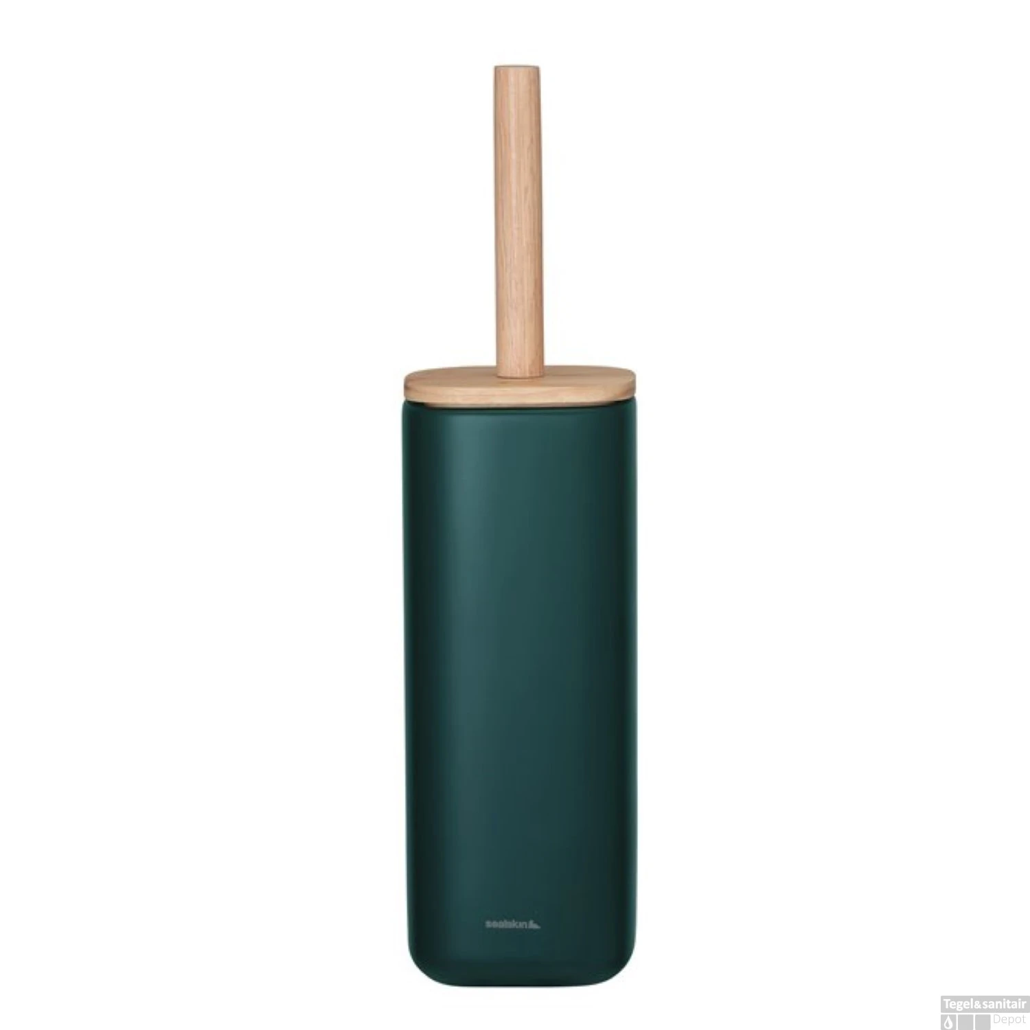 Toiletborstel Met Houder Sealskin Mind Donkergroen 3 Toiletborstel Met Houder Sealskin Mind Donkergroen