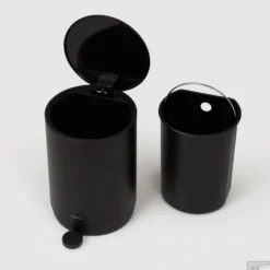 Pedaalemmer Vrijstaand Sealskin Mind 5 Liter Zwart -Goedkope Stijl Baden Winkel 800063 sfeer 2