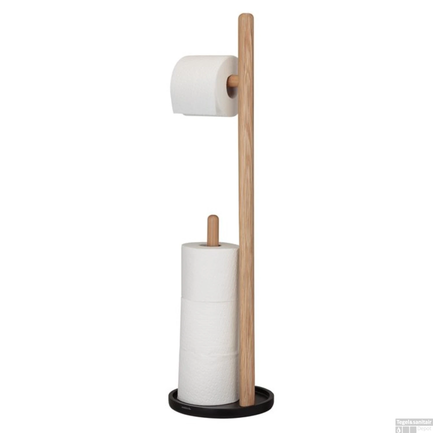 Toiletrolhouder / Reserverolhouder Vrijstaand Sealskin Earth Eiken 3 Toiletrolhouder / Reserverolhouder Vrijstaand Sealskin Earth Eiken