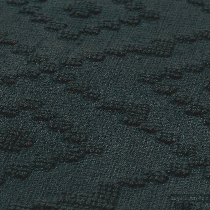 Badmat Sealskin Aztec 60x90 Cm Katoen Donkergroen 6 Badmat Sealskin Aztec 60x90 Cm Katoen Donkergroen - Afbeelding 4