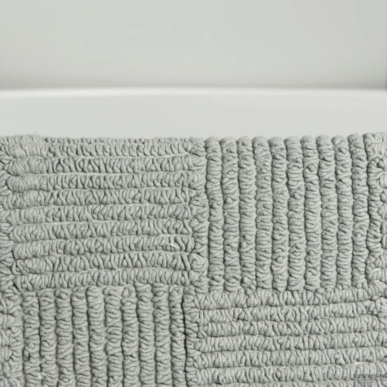 Badmat Sealskin Reverse 60x60 Cm Katoen Grijs 6 Badmat Sealskin Reverse 60x60 Cm Katoen Grijs - Afbeelding 4