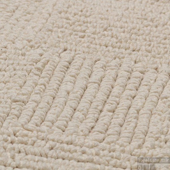 Badmat Sealskin Reverse 60x60 Cm Katoen Zand 6 Badmat Sealskin Reverse 60x60 Cm Katoen Zand - Afbeelding 4