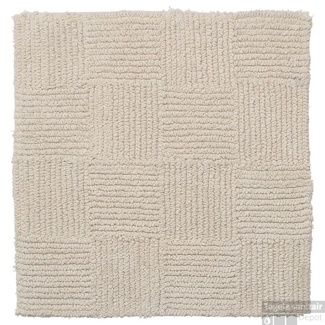 Badmat Sealskin Reverse 60x60 Cm Katoen Zand 4 Badmat Sealskin Reverse 60x60 Cm Katoen Zand - Afbeelding 2