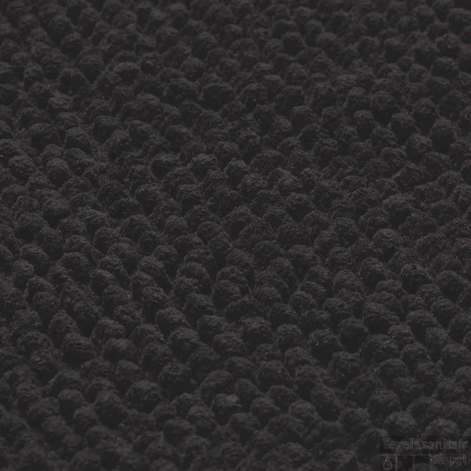 Badmat Sealskin Delhi 60x60 Cm Katoen Donkergrijs 6 Badmat Sealskin Delhi 60x60 Cm Katoen Donkergrijs - Afbeelding 4