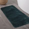 Badmat Sealskin Angora 70x140 Cm Polyester Donkergroen