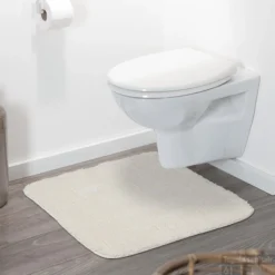 Badmat Sealskin Angora 60x60 Cm Polyester Off-white