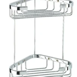 Geesa Basket Dubbele Hoekkorf Medium Chroom