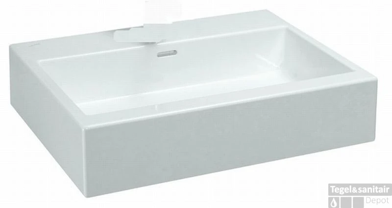 Laufen Living City Wastafel 60x46 Cm. Zonder Kraangat Wit 3 Laufen Living City Wastafel 60x46 Cm. Zonder Kraangat Wit