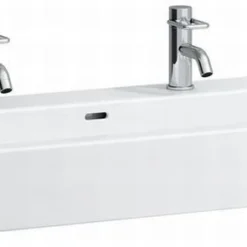 Laufen Living City Opbouw Wastafel 100x46 Cm. Met 2 Kraangaten Wit