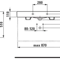 Laufen Palace Meubelwastafel 90x51 Cm. 1x Kr.gat M/overloop Wit 5 Laufen Palace Meubelwastafel 90x51 Cm. 1x Kr.gat M/overloop Wit -Goedkope Stijl Baden Winkel 84540