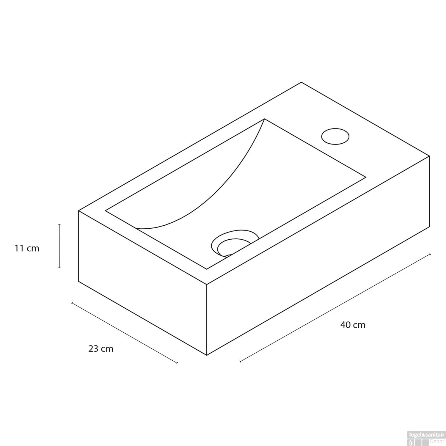 Fonteinset Differnz Patra 40x23x11 Cm Bluestone Zwart 5 Fonteinset Differnz Patra 40x23x11 Cm Bluestone Zwart - Afbeelding 3