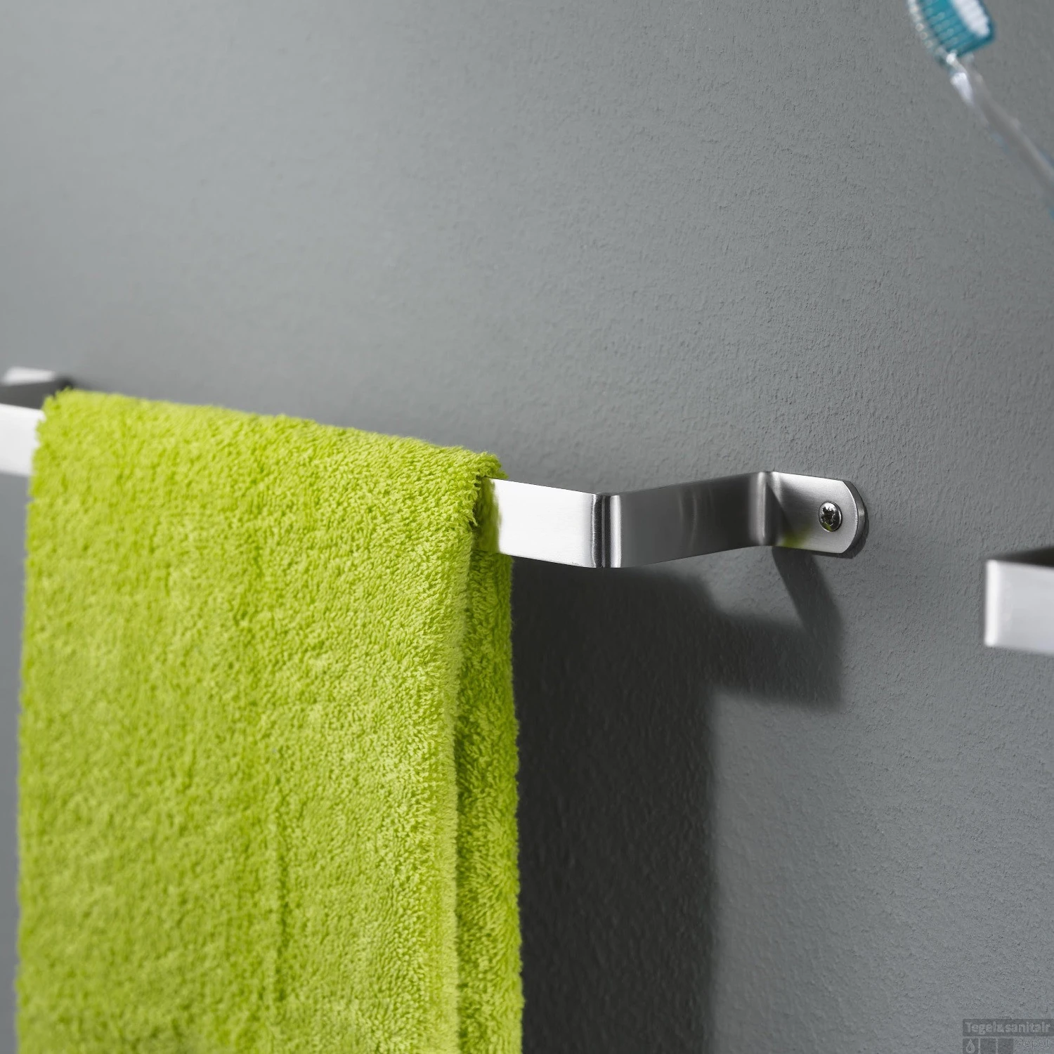 Badgreep Haceka Ixi 34x7.5x2 Cm RVS 4 Badgreep Haceka Ixi 34x7.5x2 Cm RVS - Afbeelding 2