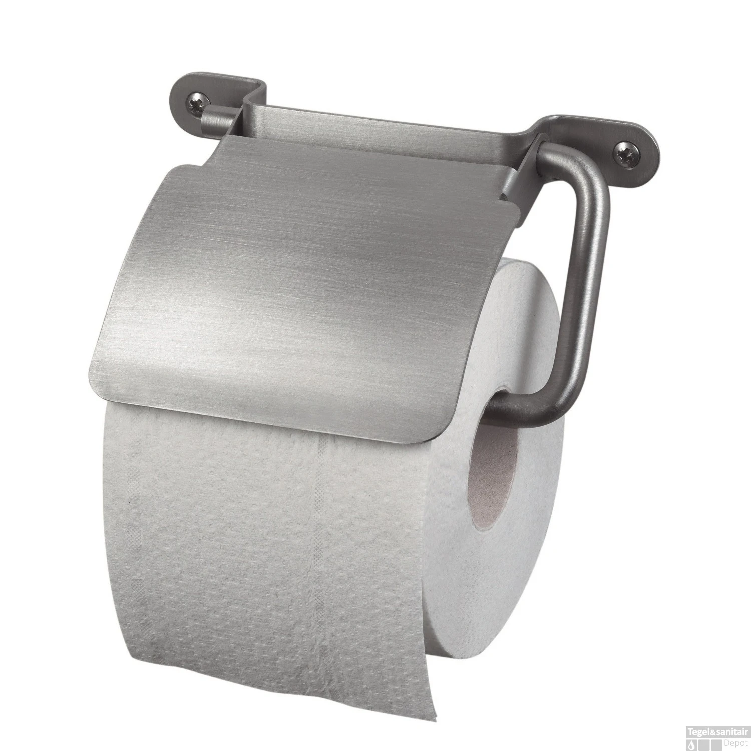 Toiletrolhouder Haceka Ixi Met Klep RVS 3 Toiletrolhouder Haceka Ixi Met Klep RVS