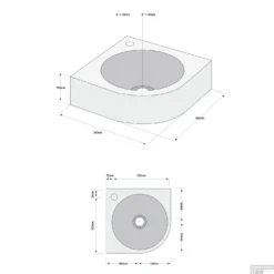 Fonteinset Lotte Keramiek 30x30x10 Cm -Goedkope Stijl Baden Winkel 8711674554622 t 1