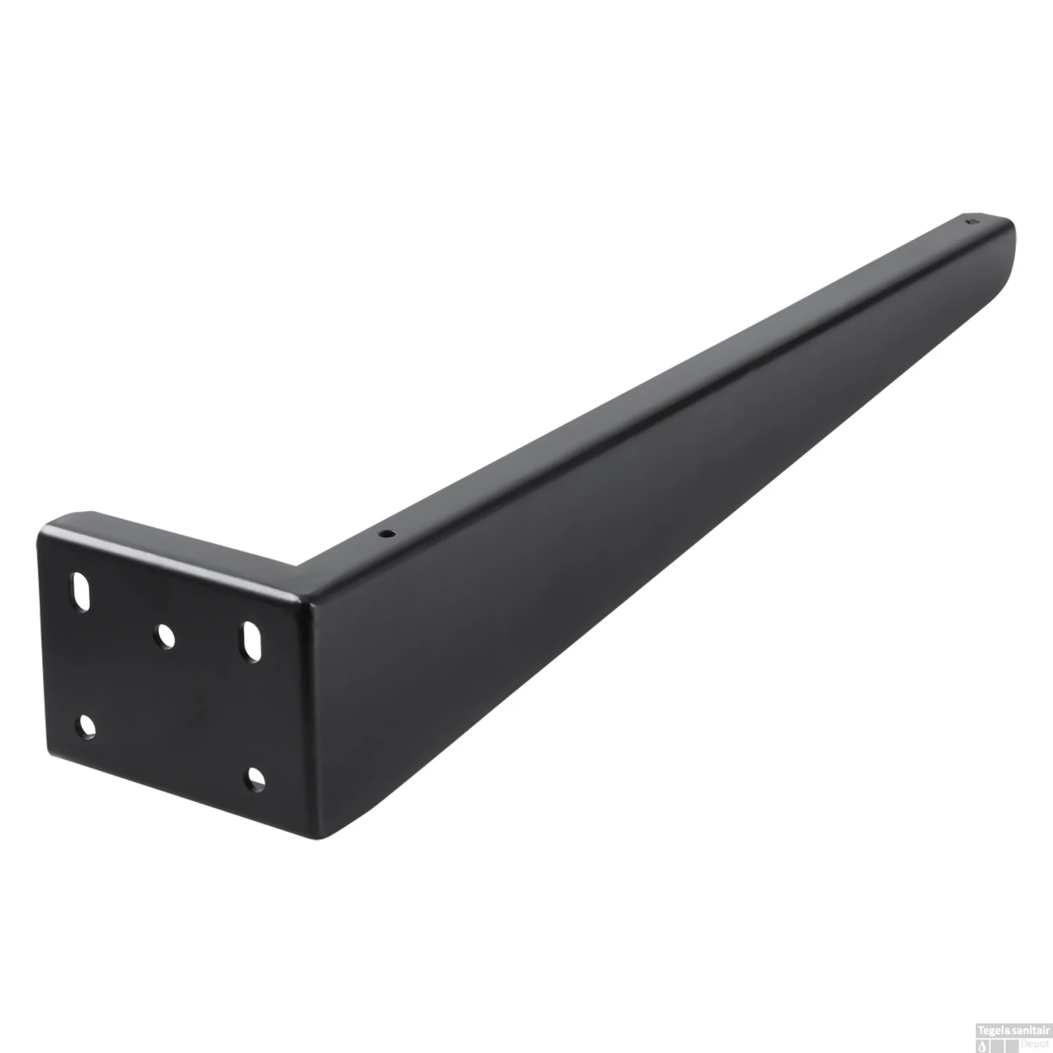 Ophangbeugel Differnz 2.5x35x7.5 Zwart 4 Ophangbeugel Differnz 2.5x35x7.5 Zwart - Afbeelding 2