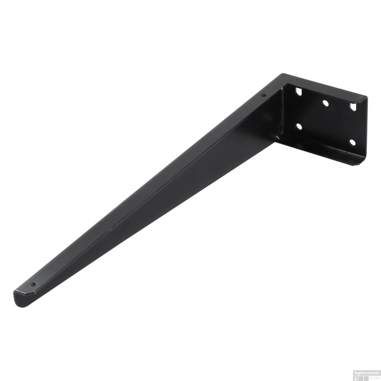 Ophangbeugel Differnz 2.5x35x7.5 Zwart 3 Ophangbeugel Differnz 2.5x35x7.5 Zwart