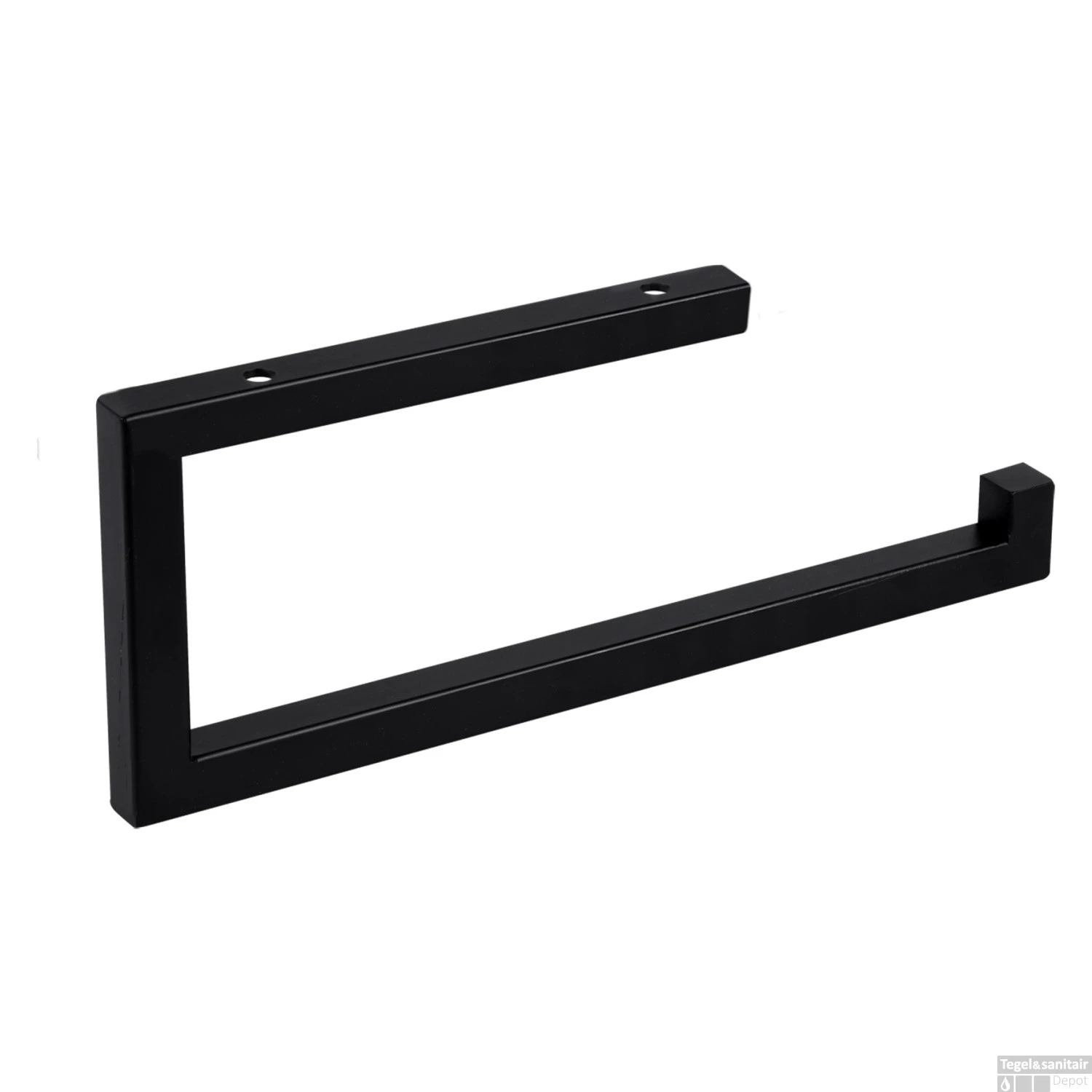 Handdoekhouder Differnz 35x14 Cm Mat Zwart 3 Handdoekhouder Differnz 35x14 Cm Mat Zwart