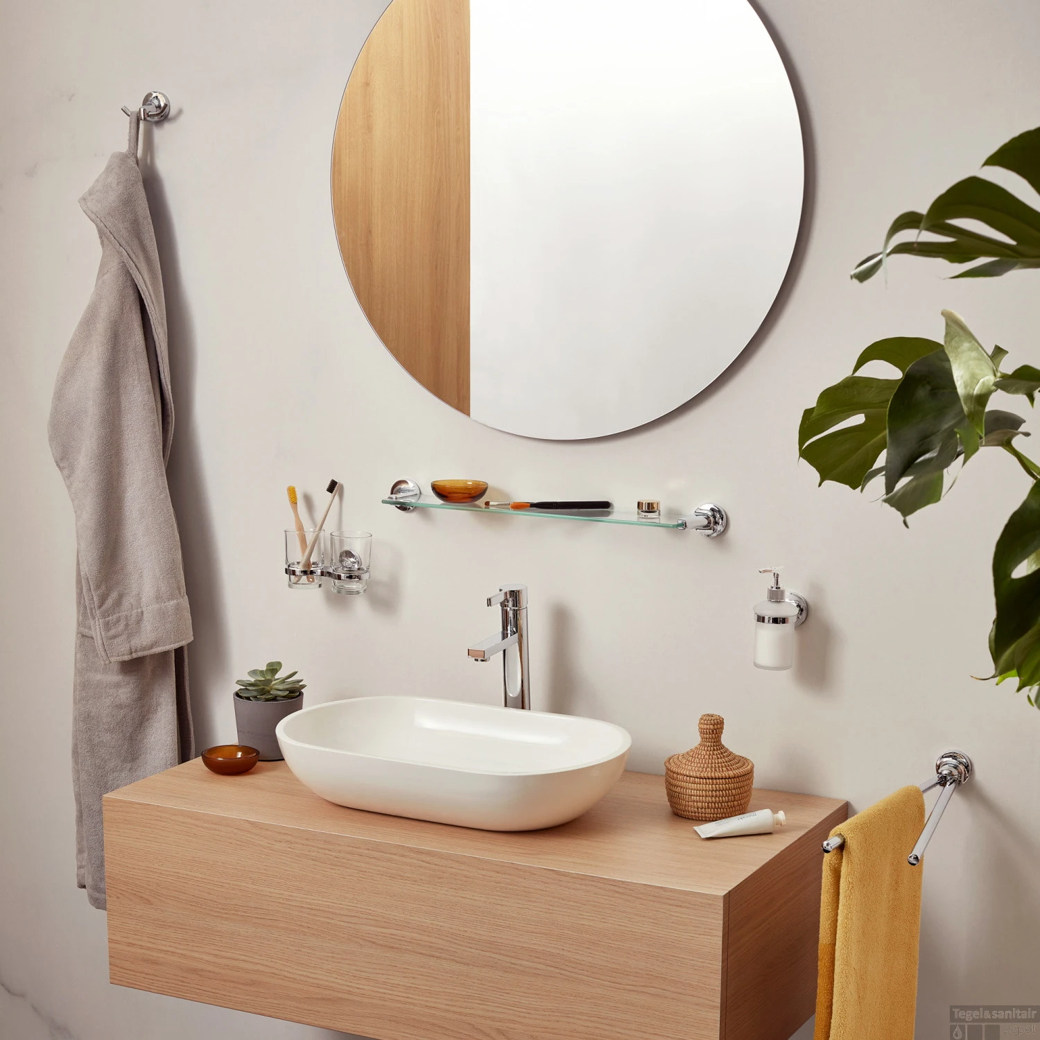 Planchet Haceka Aspen 60 Cm Chroom 4 Planchet Haceka Aspen 60 Cm Chroom - Afbeelding 2