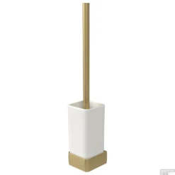 Toiletborstelset Haceka Aline Gold 41,4 Cm Aluminium Mat Goud