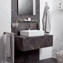 Planchet Haceka Mezzo Tec 60x12.7 Cm Mat Chroom -Goedkope Stijl Baden Winkel 8718848203416 up2 sfeer 1