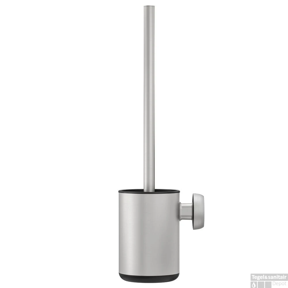Toiletborstel Met Houder Tiger Cooper RVS Geborsteld / Zwart 4 Toiletborstel Met Houder Tiger Cooper RVS Geborsteld / Zwart - Afbeelding 2