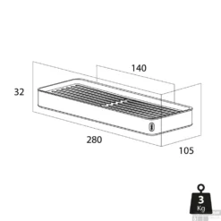 Planchet Tiger Carv 28 Cm Zwart -Goedkope Stijl Baden Winkel 8720553004912 9