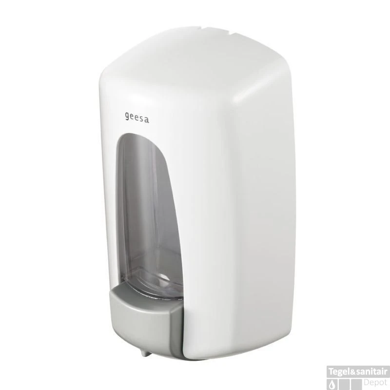 Geesa Hotel Zeepdispenser 1000 Ml. Wit 3 Geesa Hotel Zeepdispenser 1000 Ml. Wit