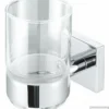Geesa Nelio Glashouder Met Glas Chroom -Goedkope Stijl Baden Winkel 87758
