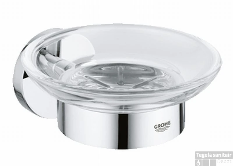 Grohe Essentials Zeephouder Met Losse Inzet Chroom 3 Grohe Essentials Zeephouder Met Losse Inzet Chroom