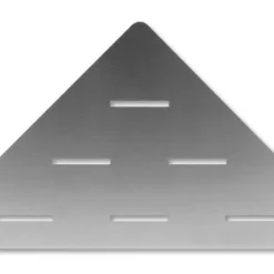 Looox Corner Shelf Hoekplanchet 30 X 22 Cm. Rvs Geborsteld