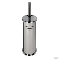 Closetborstelhouder Staand Model Met Witte Borstel Geesa Hotel Chroom