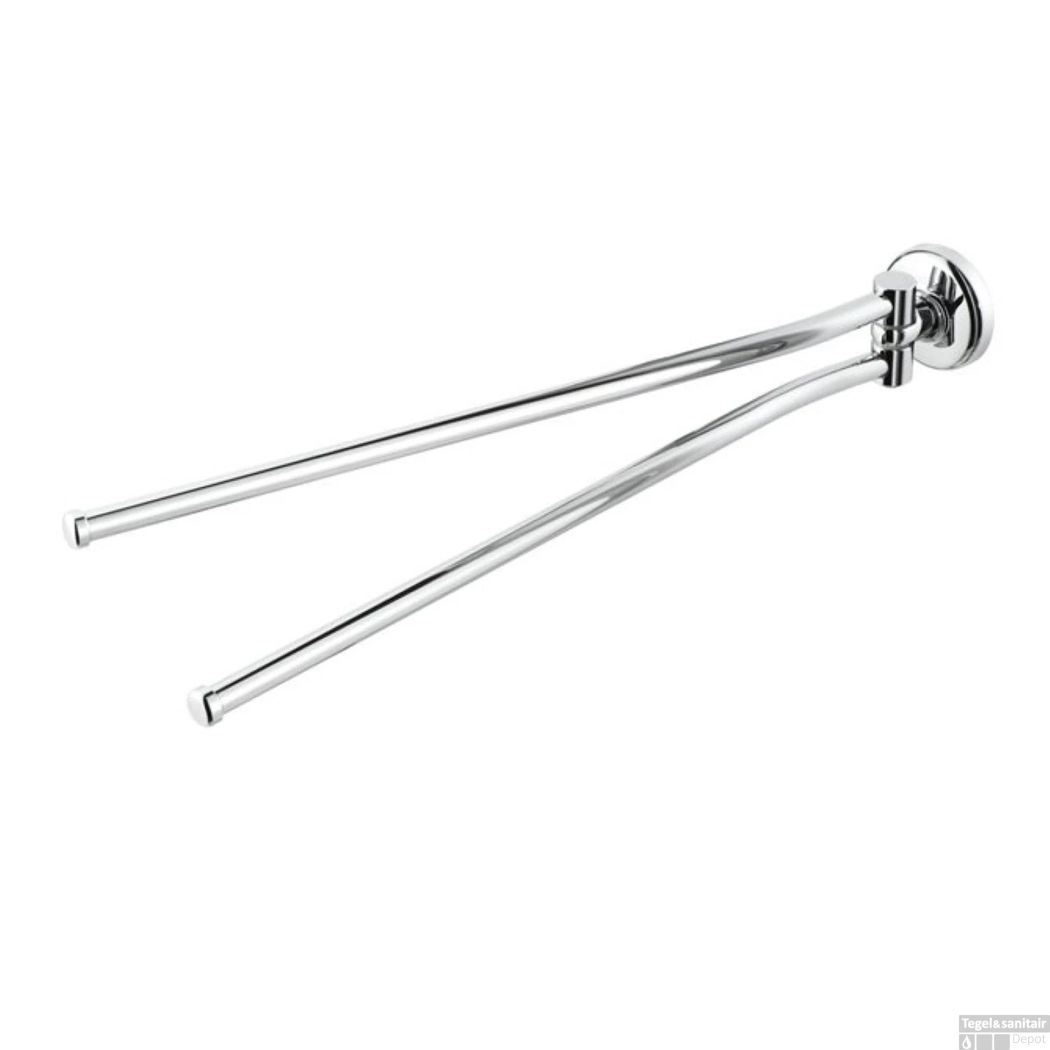 Handoekrek Geesa Hotel 2-armig Chroom 3 Handoekrek Geesa Hotel 2-armig Chroom