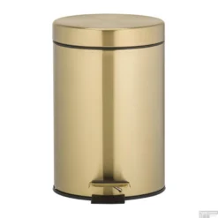 Pedaalemmer Geesa Hotel Vrijstaand 3 Liter RVS Geborsteld Goud -Goedkope Stijl Baden Winkel 91634 07 sfeer