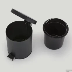 Pedaalemmer Geesa Hotel 5 Liter RVS Zwart -Goedkope Stijl Baden Winkel 91635 06 sfeer 2