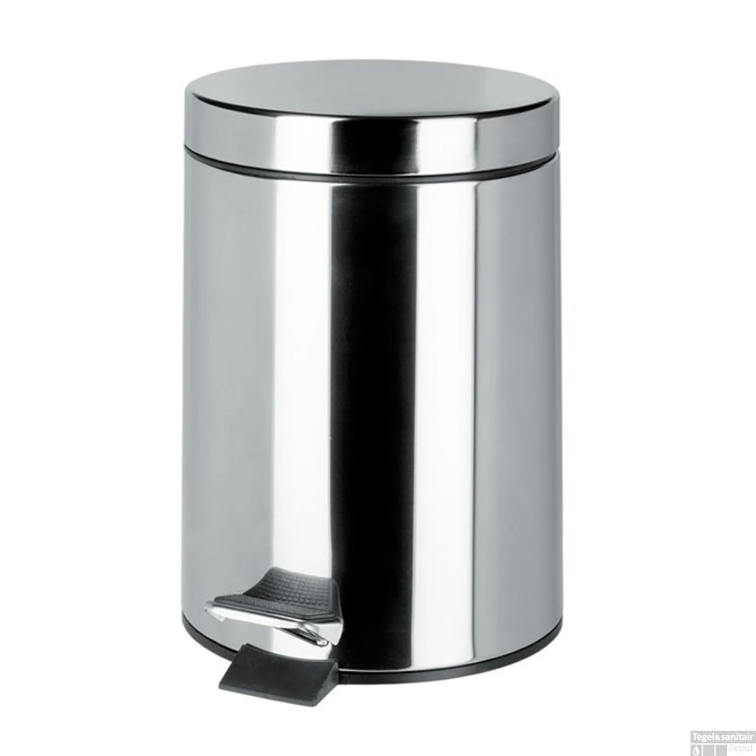 Pedaalemmer Vrijstaand Geesa Hotel 5 Liter Chroom 3 Pedaalemmer Vrijstaand Geesa Hotel 5 Liter Chroom