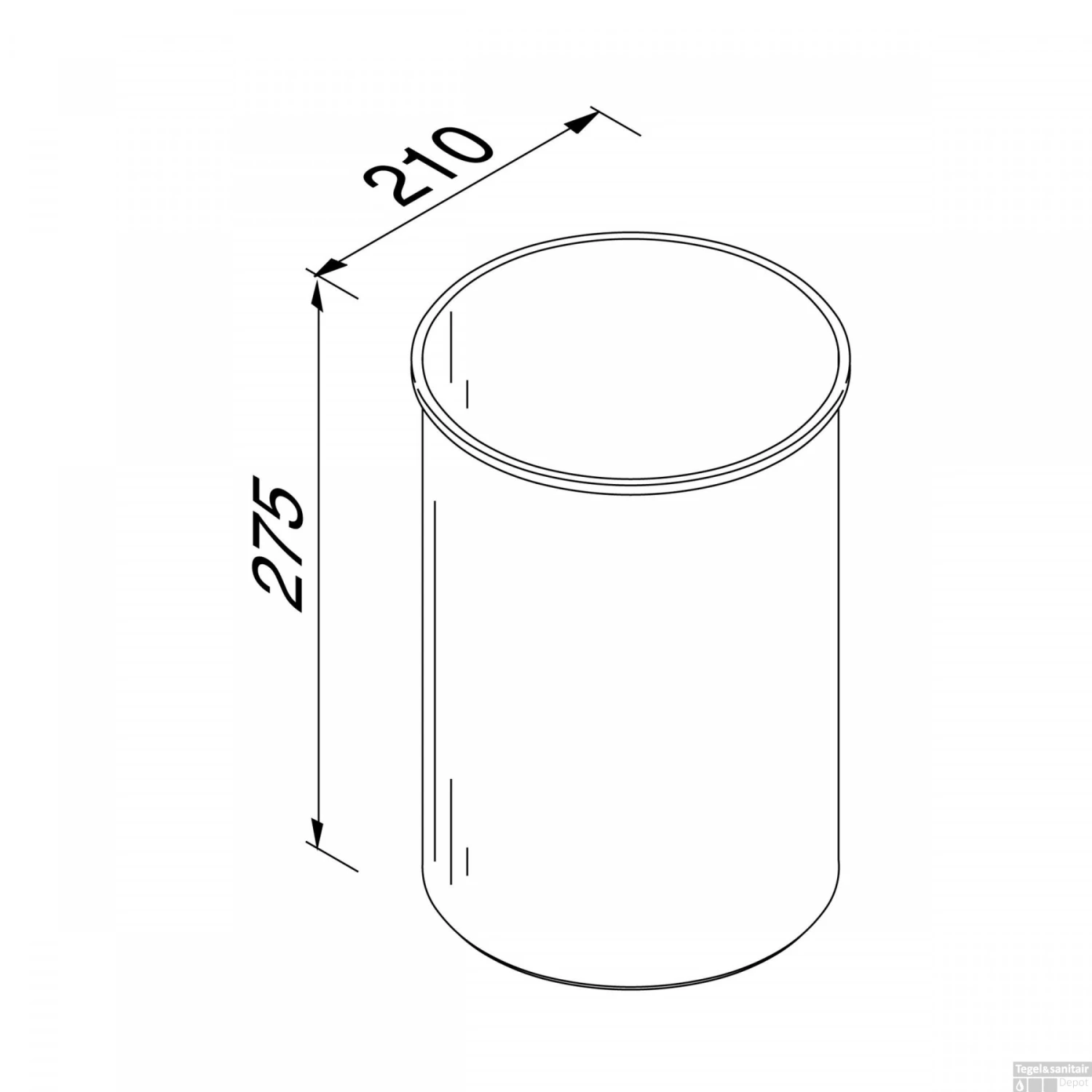 Prullenbak Vrijstaand Geesa Hotel 9 Liter RVS Gepolijst 4 Prullenbak Vrijstaand Geesa Hotel 9 Liter RVS Gepolijst - Afbeelding 2
