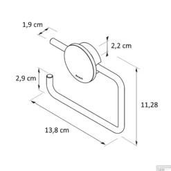 Toiletrolhouder Zonder Klep Geesa Opal RVS Geborsteld 8 Toiletrolhouder Zonder Klep Geesa Opal RVS Geborsteld -Goedkope Stijl Baden Winkel 917209 05 sfeer 2