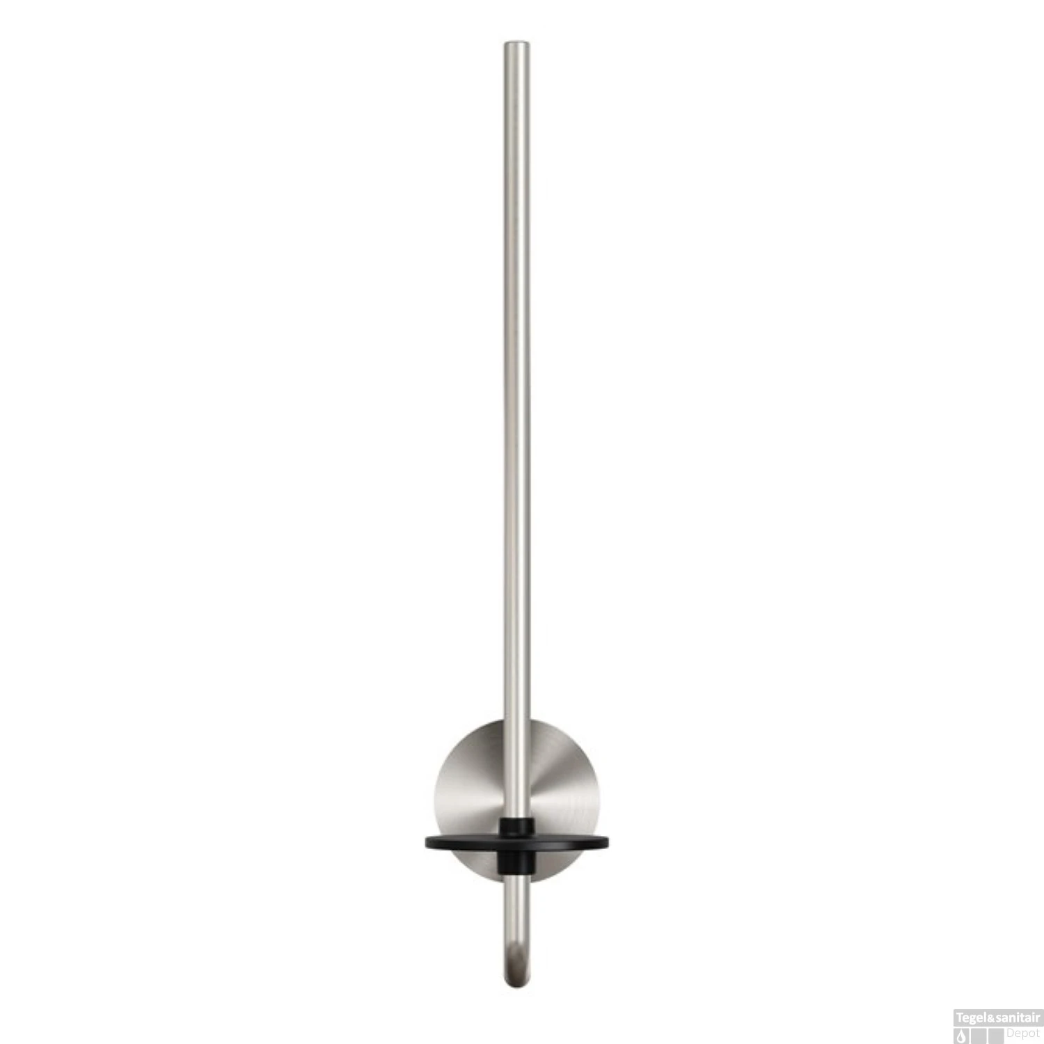 Reserverolhouder Geesa Opal RVS Geborsteld 4 Reserverolhouder Geesa Opal RVS Geborsteld - Afbeelding 2