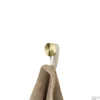 Handdoekhaak Klein Geesa Opal Goud Geborsteld -Goedkope Stijl Baden Winkel 917213 07 shop