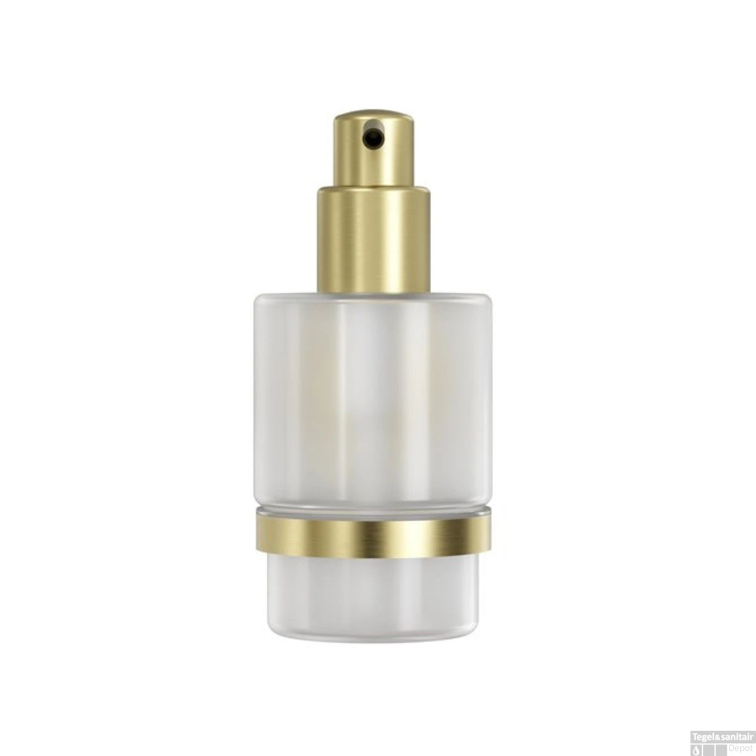 Zeepdispenser Geesa Opal 200 Ml Goud Geborsteld 4 Zeepdispenser Geesa Opal 200 Ml Goud Geborsteld - Afbeelding 2