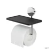 Toiletrolhouder Met Planchet Geesa Opal Chroom 2 Toiletrolhouder Met Planchet Geesa Opal Chroom -Goedkope Stijl Baden Winkel 917224 02 shop