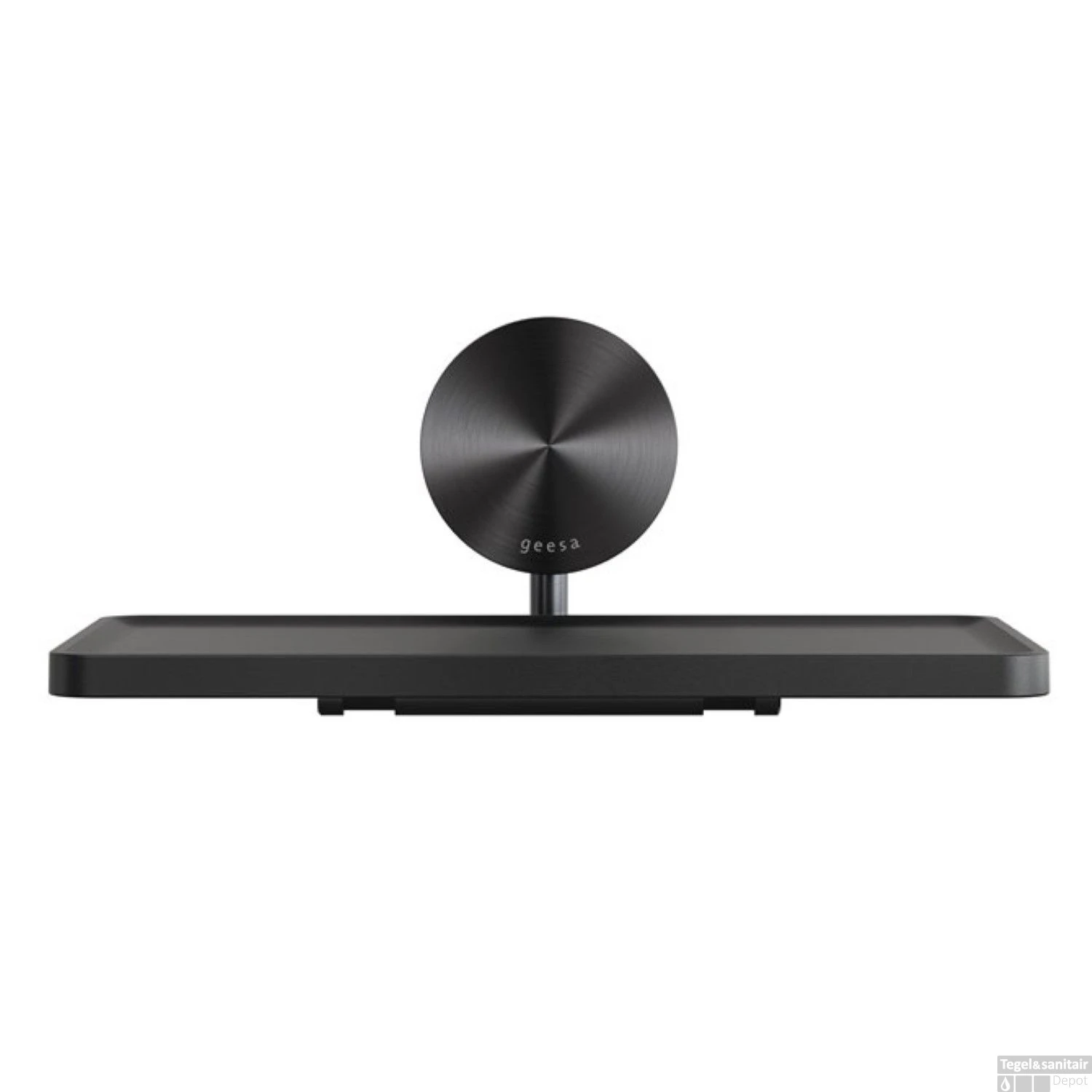 Planchet Geesa Opal 19 Cm Metaal Geborsteld Zwart 4 Planchet Geesa Opal 19 Cm Metaal Geborsteld Zwart - Afbeelding 2