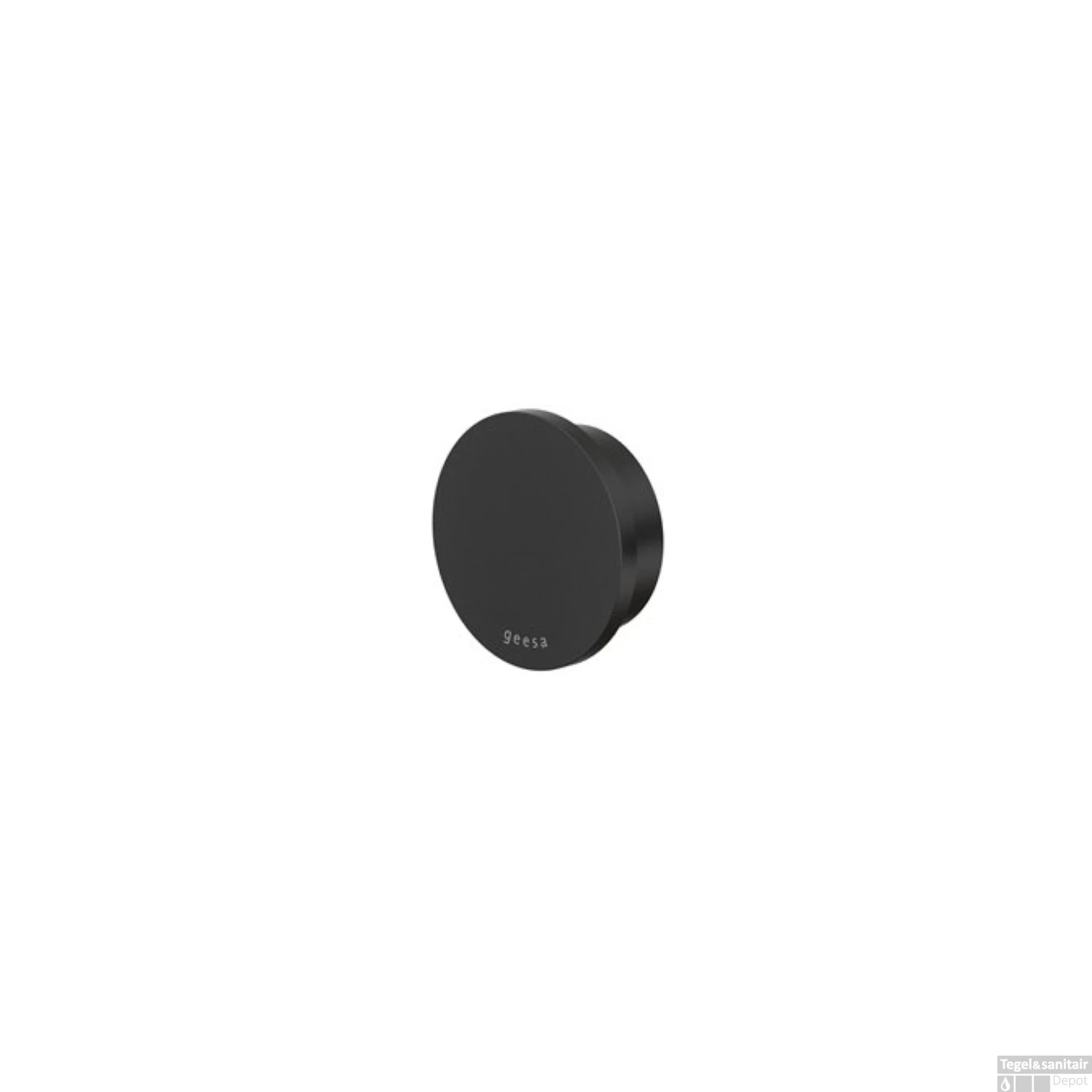 Handdoekhaak Groot Geesa Opal Zwart 3 Handdoekhaak Groot Geesa Opal Zwart