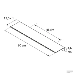 Planchet Geesa Leev 60 Cm Zwart 11 Planchet Geesa Leev 60 Cm Zwart -Goedkope Stijl Baden Winkel 918201 06 600 tekening